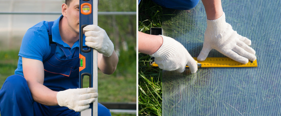 Jak złożyć szklarnię