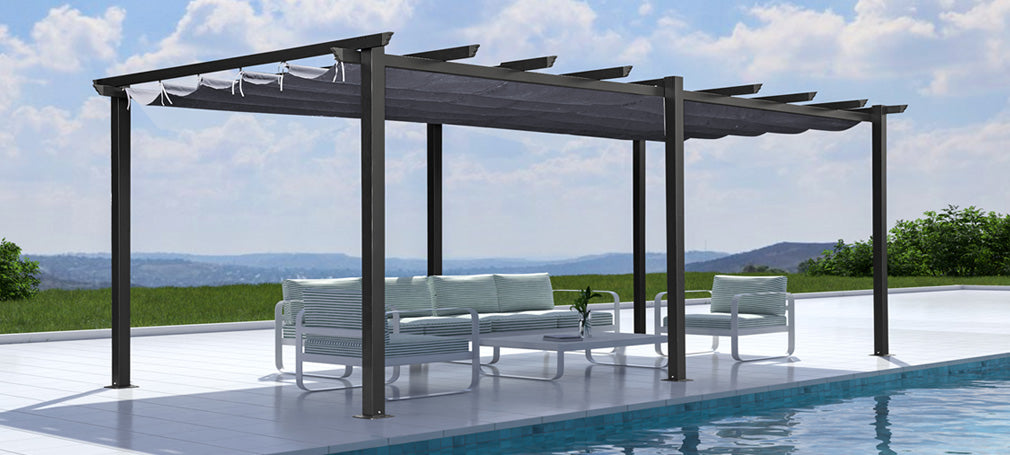 Mocne pawilony ogrodowe