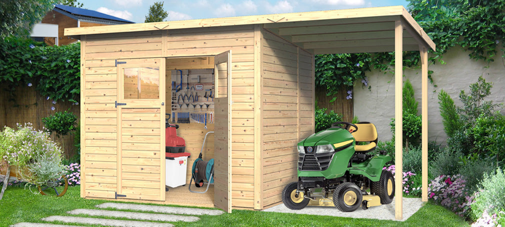 Szopy ogrodowe drewniana