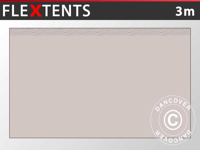 Standardowa ścianka boczna do FleXtents, 3m, Latte