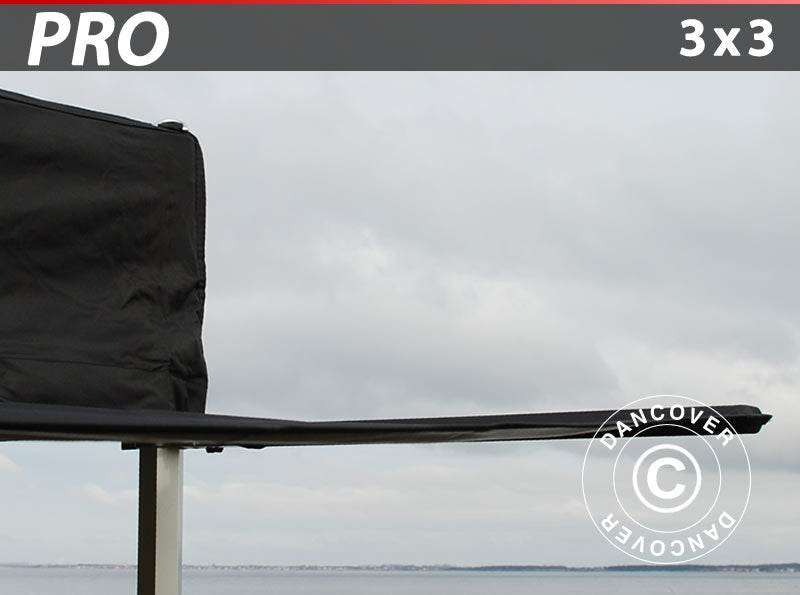 Markiza FleXtents PRO 3m, Czarny/łączniki w zestawie