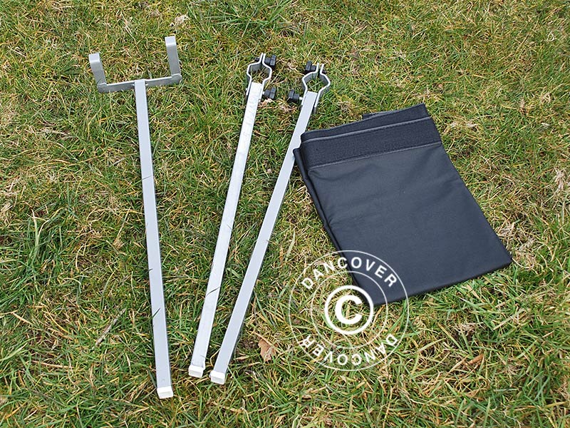 Markiza FleXtents Xtreme 50 3m, Czarny/łączniki w zestawie