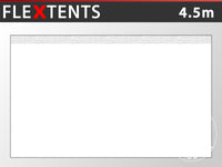 Standardowa ścianka boczna do FleXtents, 4,5m, Biała