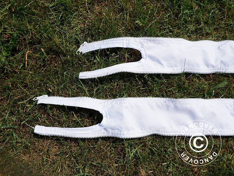 Panele łączące do namiotu FleXtents® PRO 3m, białe, 2 szt.