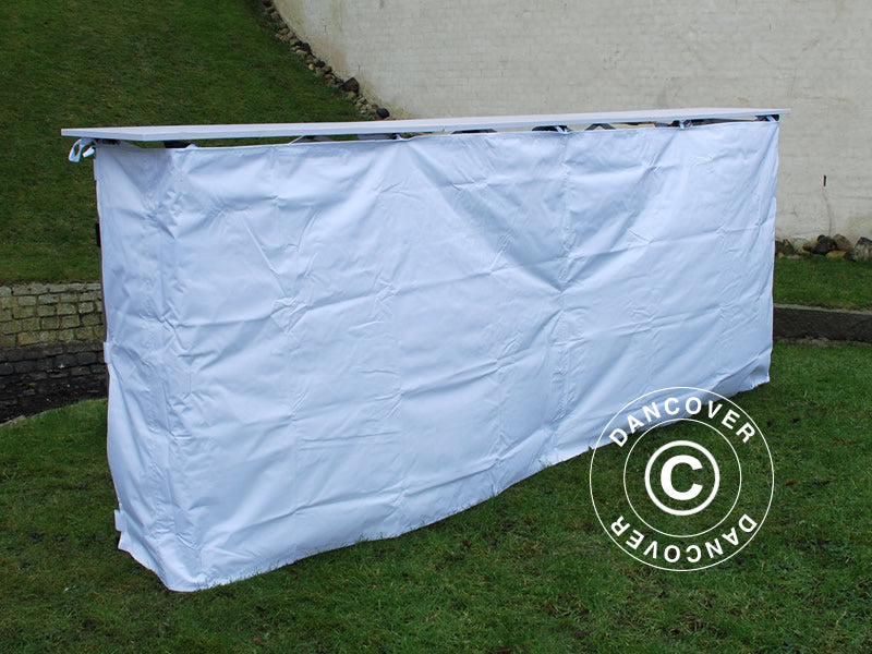 Panel boczny do lady FleXtents PRO, 3m, Biały