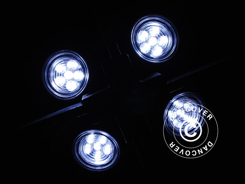 Lampa pod parasol Cleo, 24 diody LED