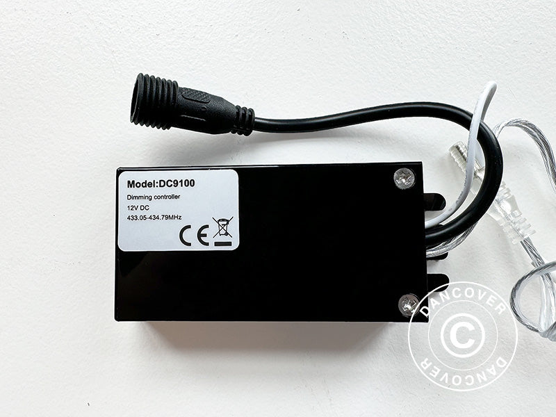 Taśma LED do pergoli San Pablo 3x4m, 4 szt., Ciepła biel