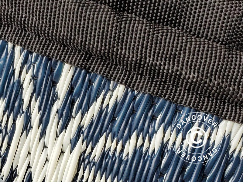 Mata do namiotu dzwonkowego do namiotów TentZing® 5m, 2 szt., Niebieski/Biały