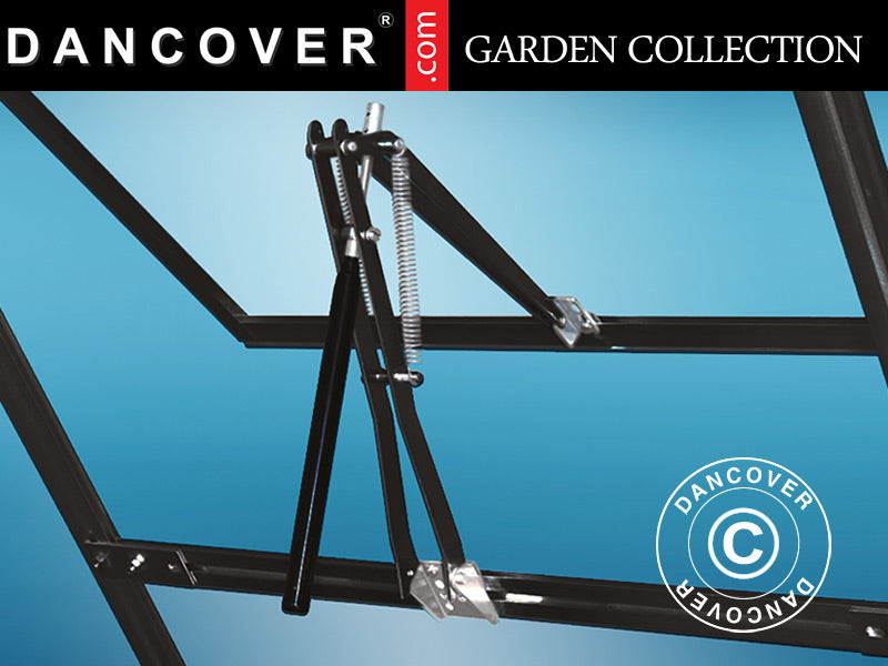 Automatyczny system do otwierania okien w szklarni, UNIVENT, Czarny