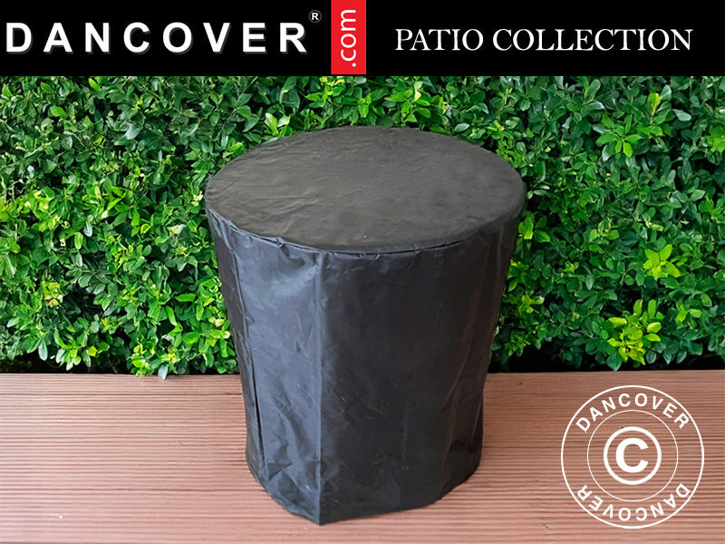 Pokrowiec na palenisko, Ø74,5x80cm, Czarny