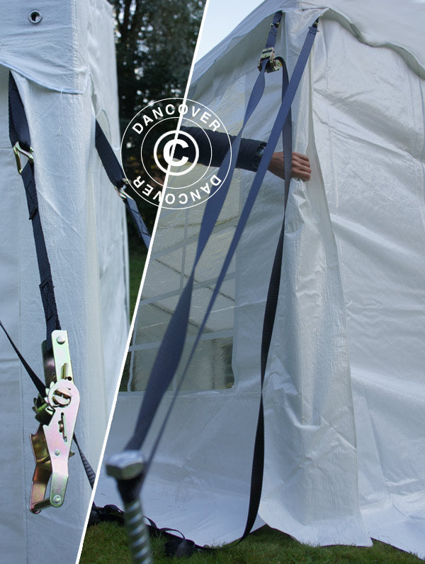 Pasy zabezpieczające PRO 20m, Czarny, 1 szt.