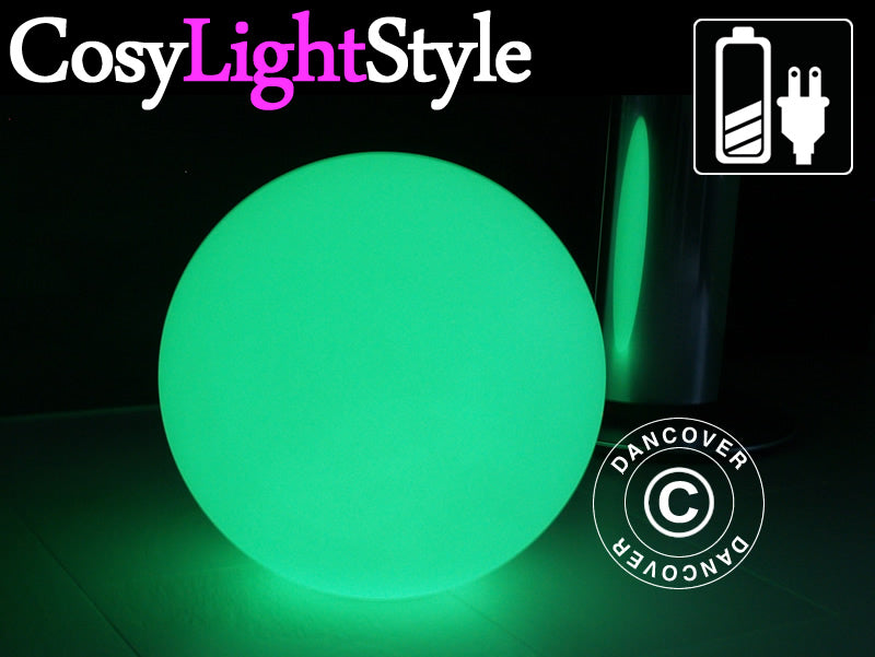 Kula swietlna LED,  Ø40cm, Wielofunkcyjna, Wielokolorowa