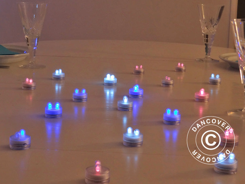 LED Floralyte (10 szt.) F 3 cm, różowy