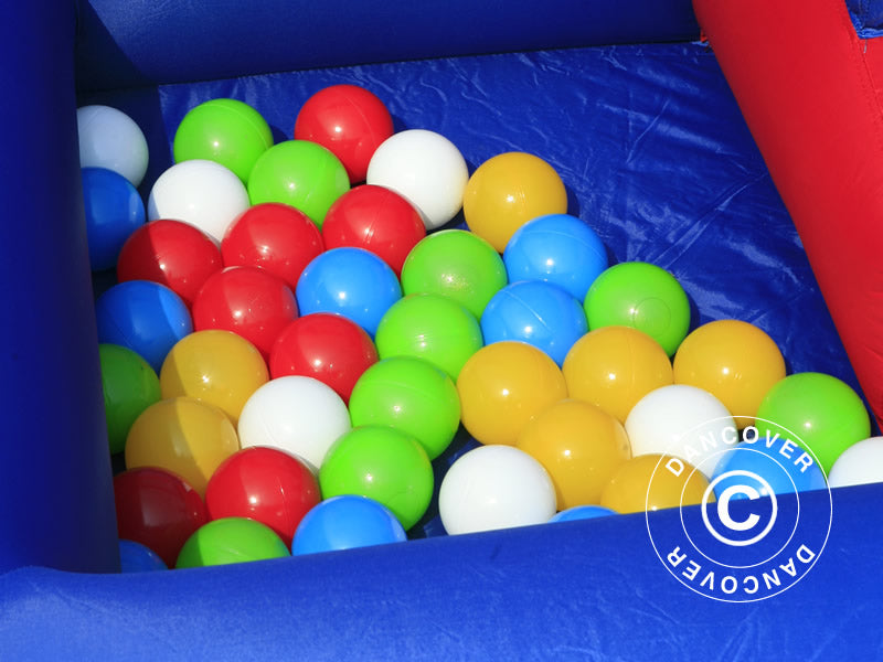 Kulki plastikowe, 50 szt., Różne kolory