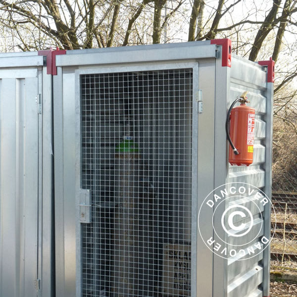 Uchwyt na butle z gazem do kontenera Orion, 76,3x22x6cm