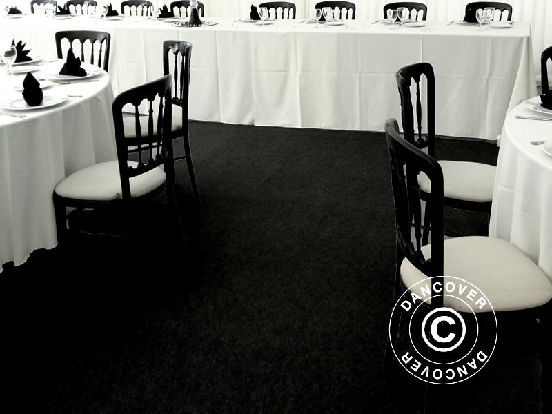 Dywan 2x16m, Czarny, 400g