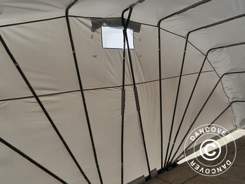 Garaż składany (Samochodowy), 2,8x6,24x2,3m, Szary