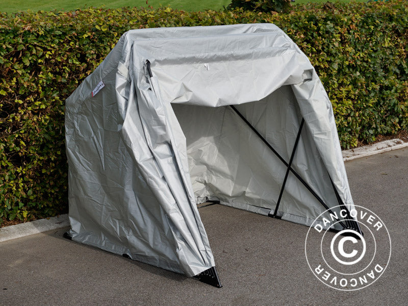 Garaż składany (Motocyklowy), 1,88x3,45x1,9m, Szary