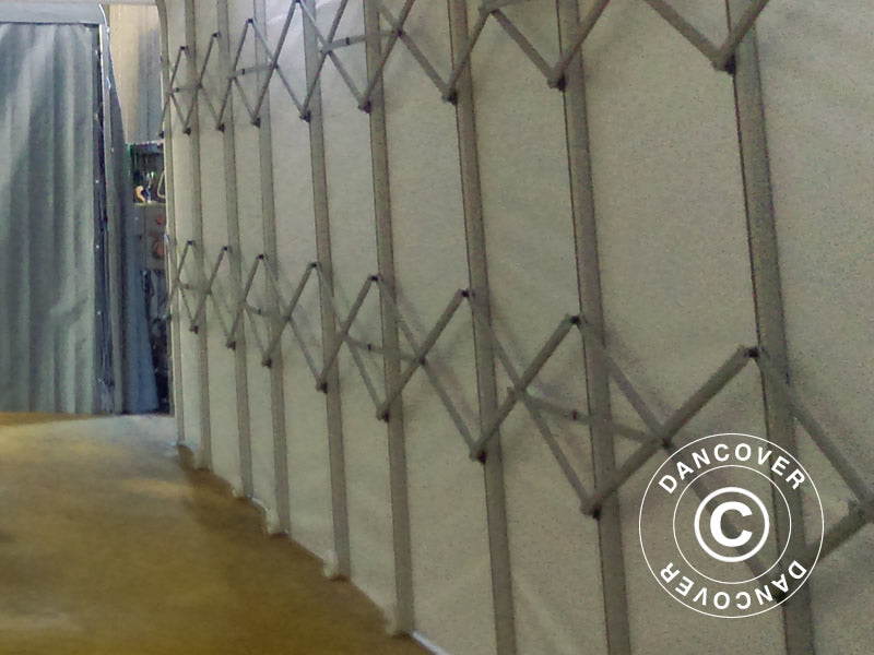 Tunel stadionowy, składany, 2x10,3x2,2m, Biały