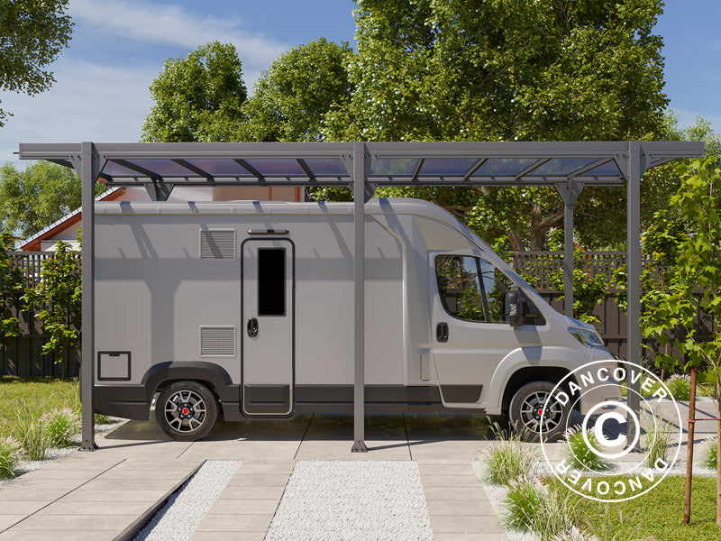 Wiata XL, Hegoa 20, 3,17x7,19x3,17m, Antracyt