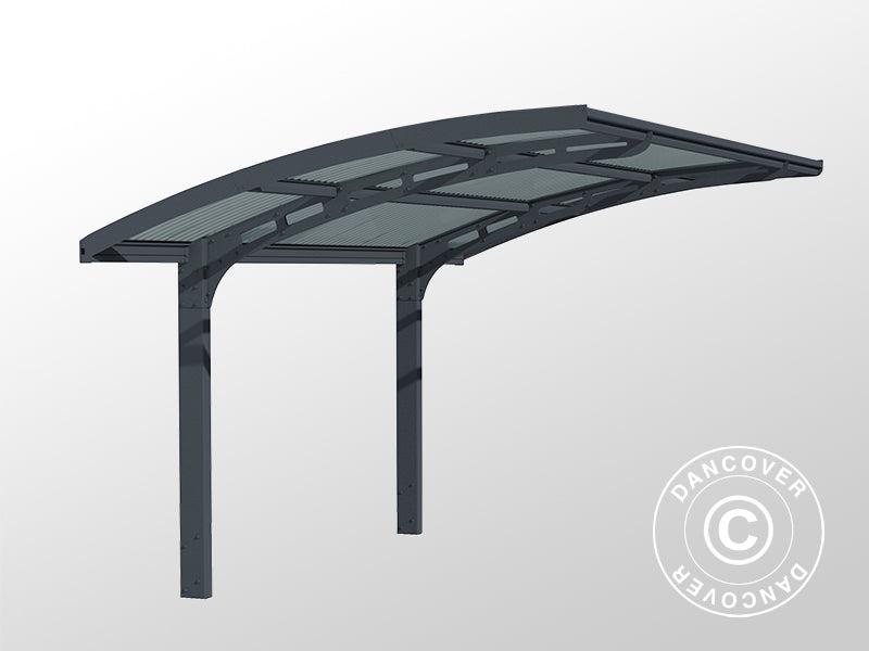 Wiata Arizona, 2,89x4,95m, Palram/Canopia, Szara