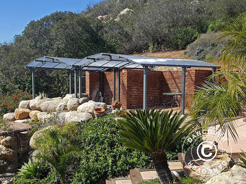 Wiata Arcadia, Palram/Canopia, 3,59x5,07m, Szary