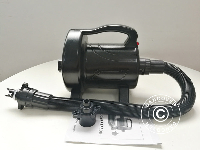 Nadmuchiwany namiot glampingowy, TentZing®, 4x4m, 5-osobowy, Piaskowy