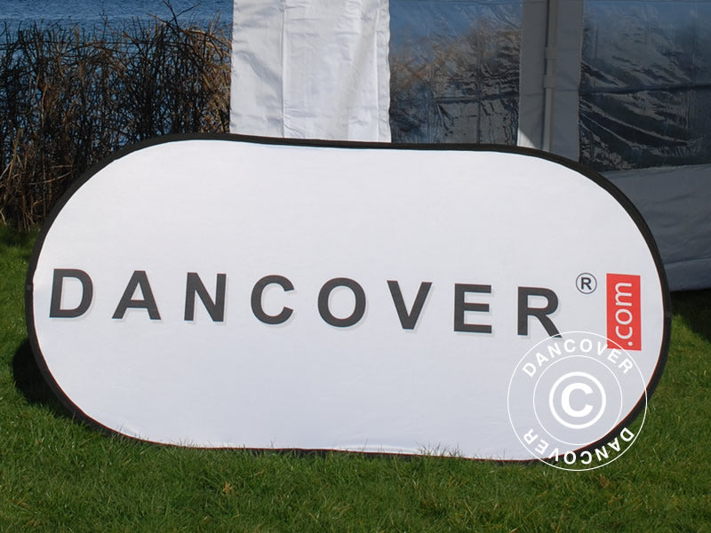 Baner błyskawiczny, Premium, 160x65cm