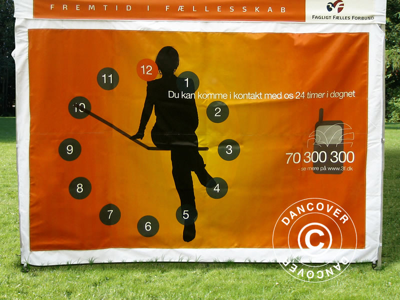 Zadrukowana ściana boczna 3m dla FleXtents PRO