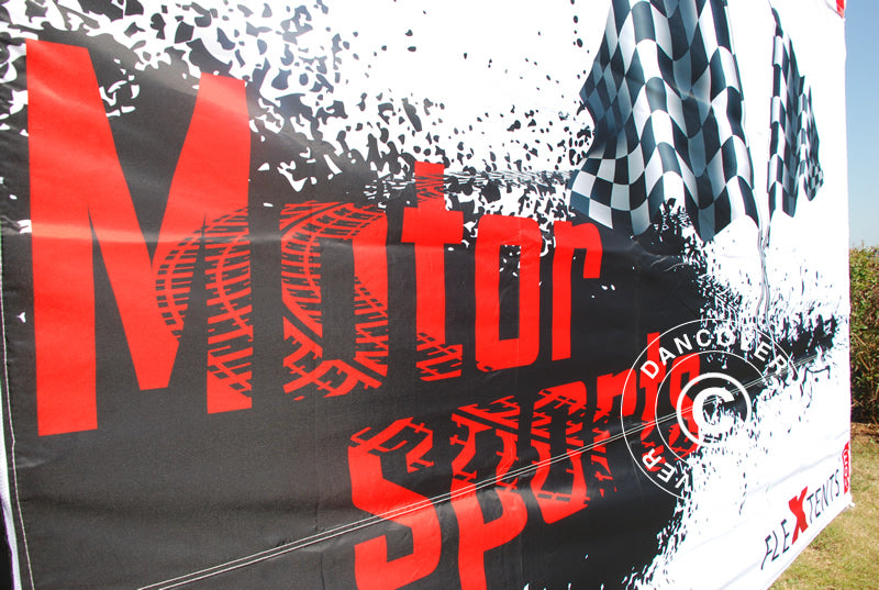 Zadrukowana ściana boczna 8m dla FleXtents PRO