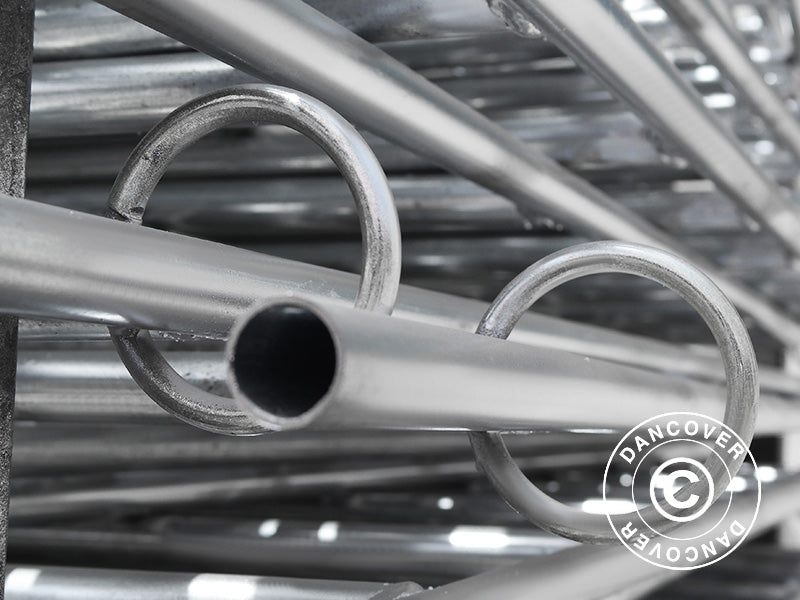 Zagroda dla zwierząt 1,5x1,22m, 4 szt., Srebrna