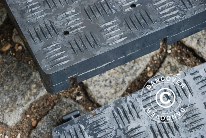 Podłoga PRO 1 m², Antracyt (4 szt.)