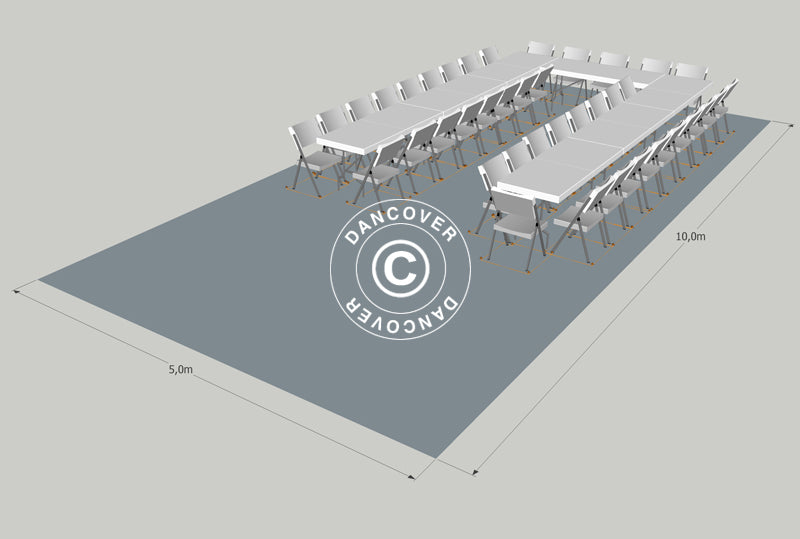 Podłoga PRO 50 m², Antracyt