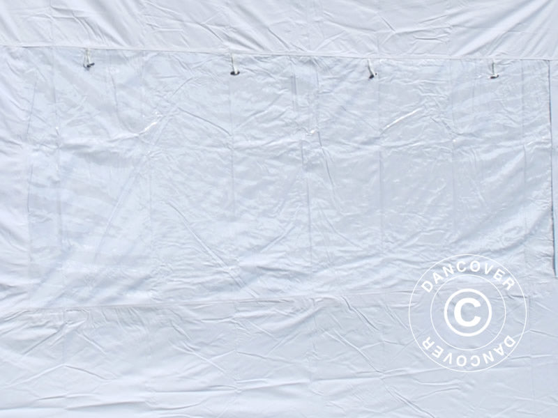 Namiot ekspresowy FleXtents® PRO, namiot medyczny i ratunkowy, 3x6m, czerwony/biały, w tym 6 ściany boczne