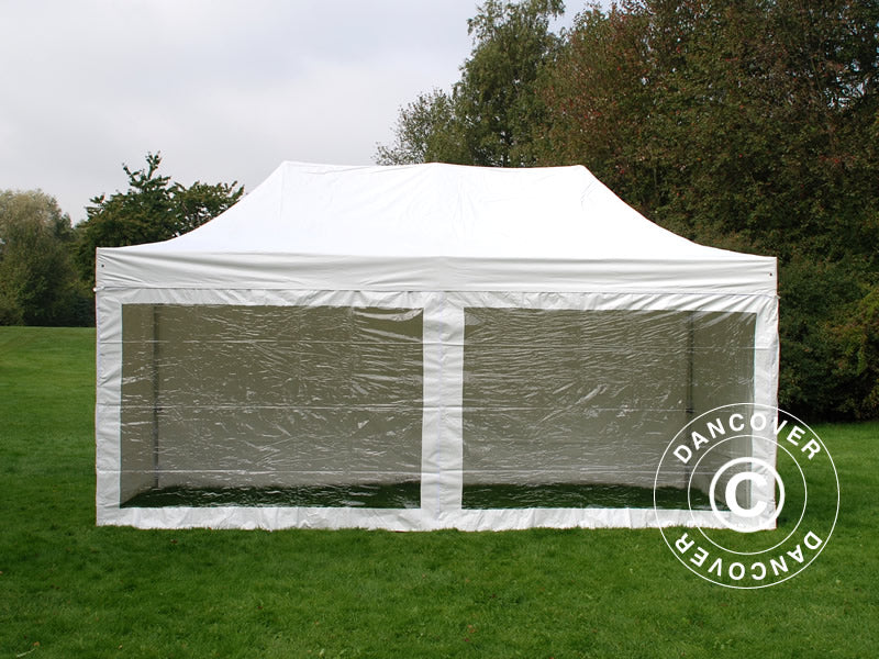 Namiot Ekspresowy FleXtents Xtreme 50 Heavy Duty 3x6m Biały, 6 ściany boczne