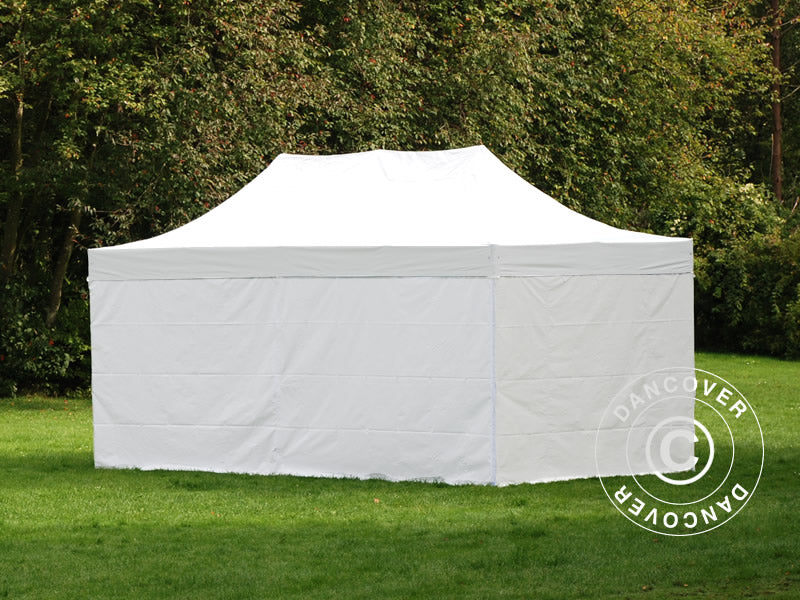 Namiot Ekspresowy FleXtents Xtreme 50 Heavy Duty 3x6m Biały, 6 ściany boczne