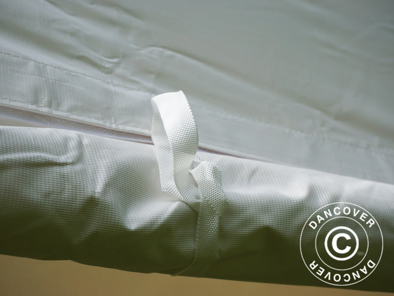 Namiot Ekspresowy FleXtents Xtreme 50 Heavy Duty 4x6m Biały, 8 ściany boczne