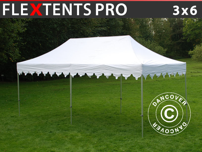 Namiot Ekspresowy FleXtents PRO "Morocco" 3x6m Biały