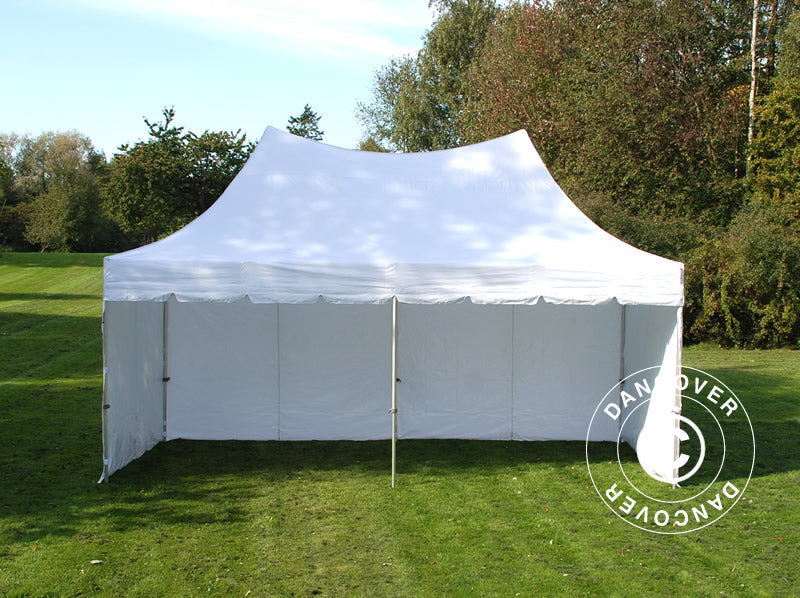 Namiot ekspresowy FleXtents PRO Peak Pagoda 3x6m Biały, mq 6 ściany boczne w zestawie