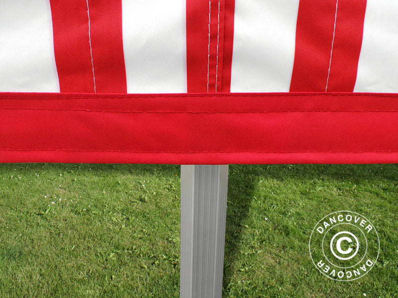 Namiot ekspresowy FleXtents PRO 3x6m Pasiasty