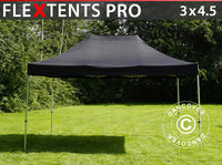 Namiot Ekspresowy FleXtents PRO 3x4,5m Czarny