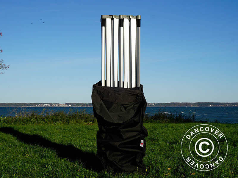 Flext. Pro 4x8m Aluminium Frame, 6 legs, 40mm GL