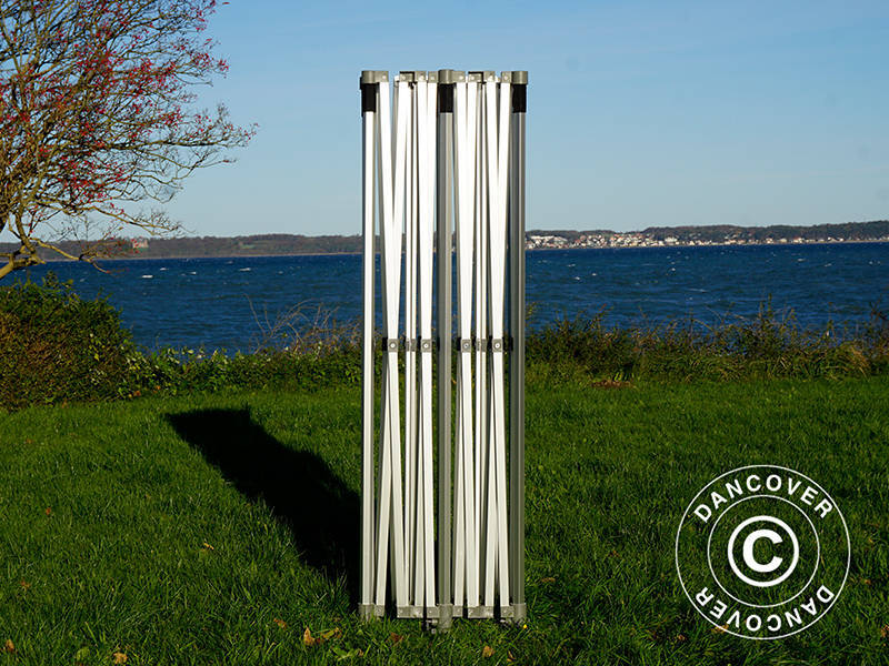 Flext. Pro 4x8m Aluminium Frame, 6 legs, 40mm GL