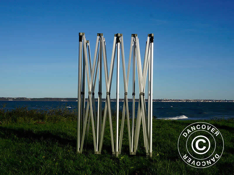 Flext. Pro 4x8m Aluminium Frame, 6 legs, 40mm GL