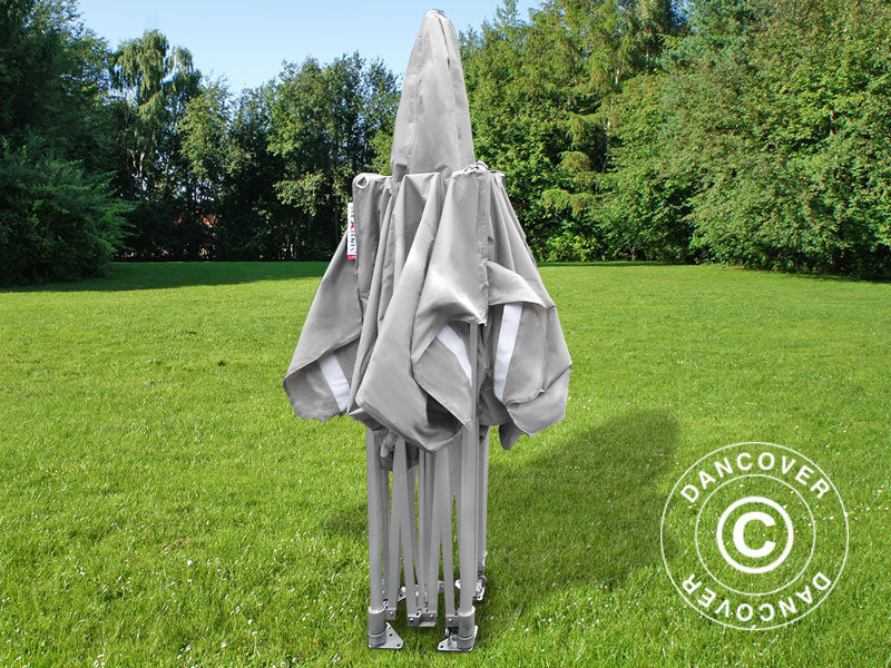 Namiot ekspresowy FleXtents PRO Peak Pagoda 3x3m Latte, mq 4 ściany boczne