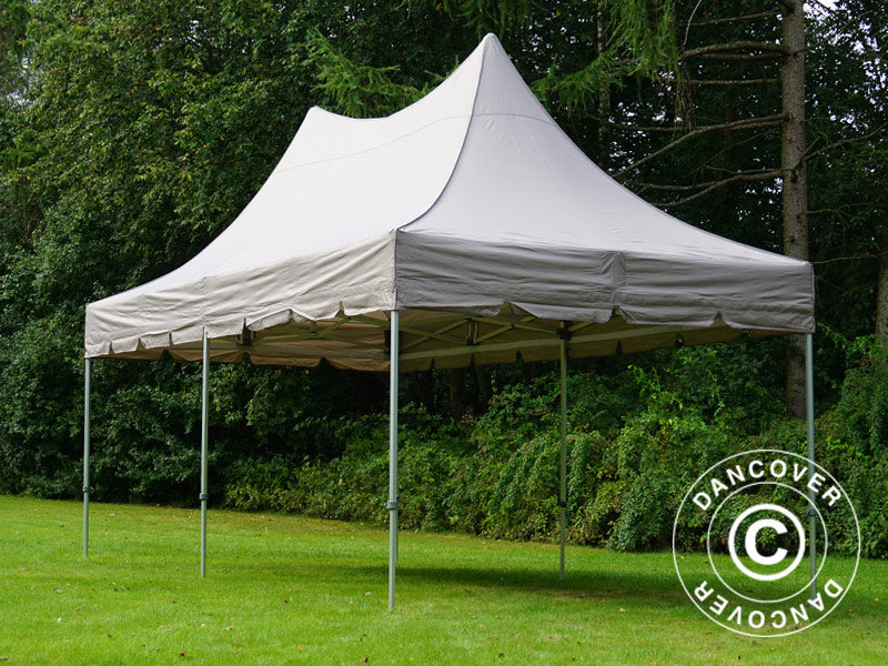 Namiot ekspresowy FleXtents PRO Peak Pagoda 3x6m Latte