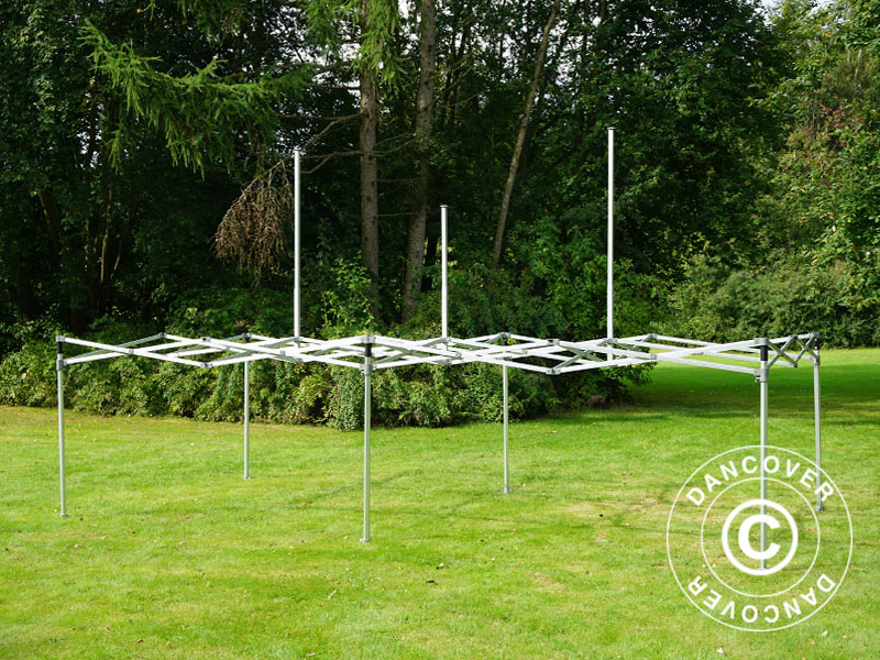 Namiot ekspresowy FleXtents PRO Peak Pagoda 3x6m Latte, mq 6 ściany boczne