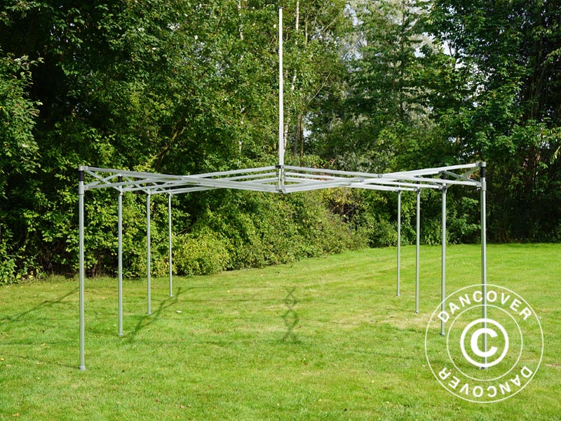 Namiot ekspresowy FleXtents PRO Peak Pagoda 4x6m Biały, mq 8 ściany boczne