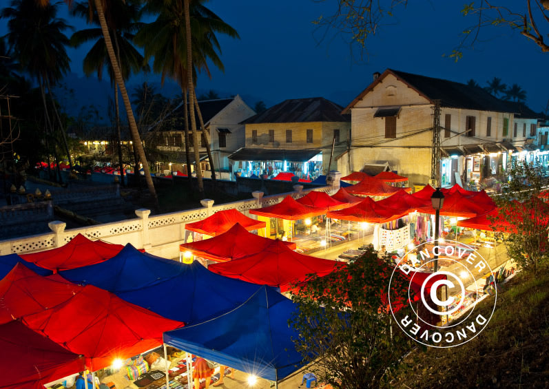 Namiot ekspresowy FleXtents Xtreme 60 3x6m Niebieski, mq 6 ściany boczne