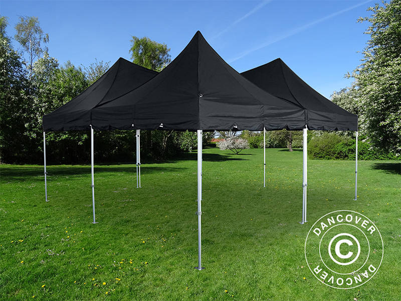 Namiot ekspresowy FleXtents PRO Peak Pagoda 6x6m, Czarny